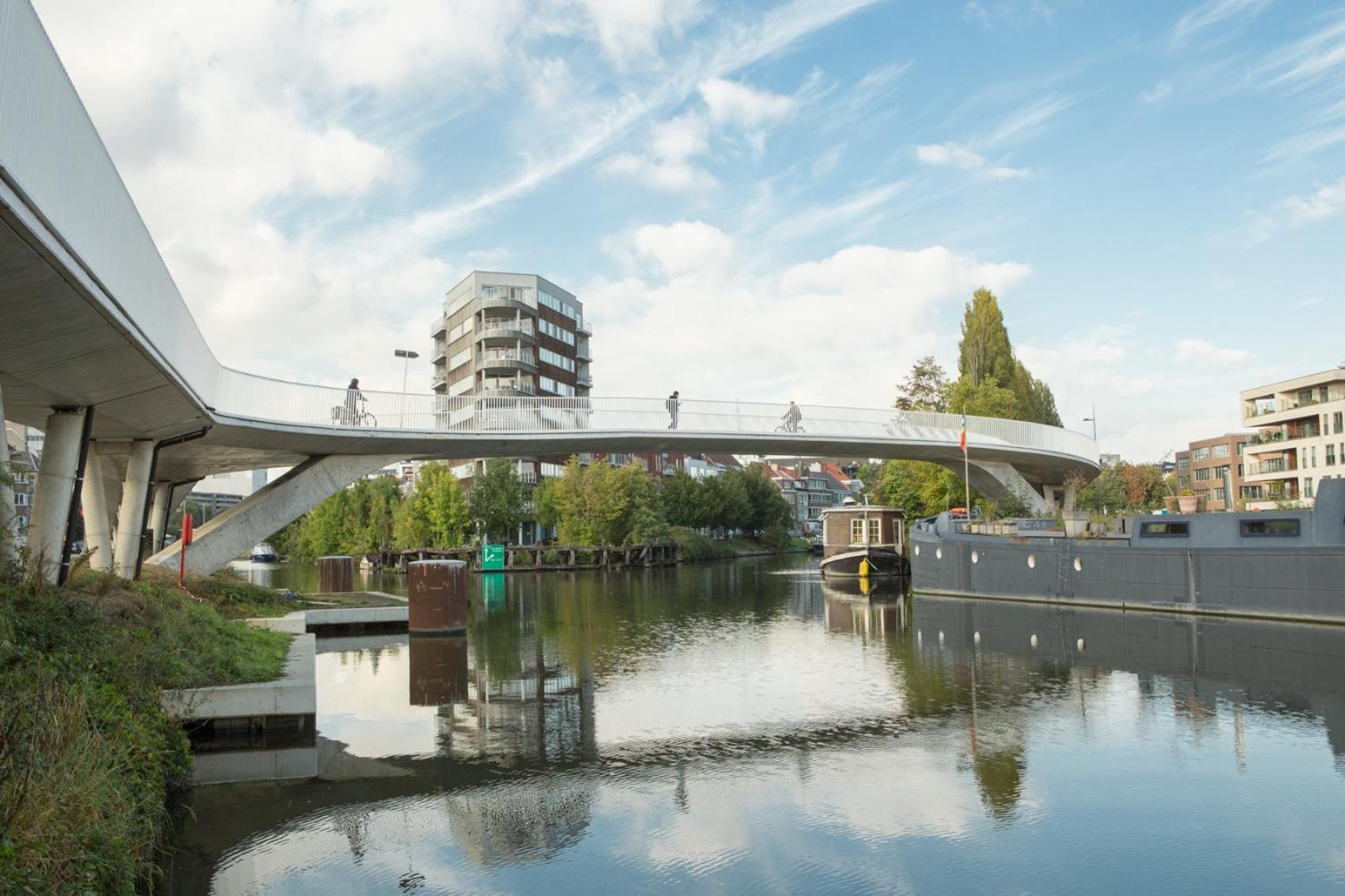 Hotel Boat & Breakfast Bellevue Gante Exterior foto